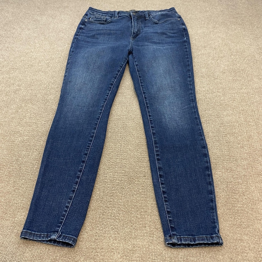 Judy Blue Skinny Jeans Womens 13/31 Med Wash Mid Rise Stretch Denim‎ JB88305